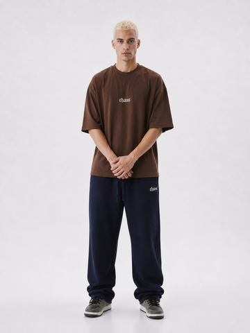 Navy Straight Leg Sweatpants